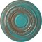 Ekena Millwork Oldham Ceiling Medallion (Fits Canopies up to 8 5/8"), 18"OD x 1 1/4"P, Copper Green Patina CM18OLCGS - alternate 1
